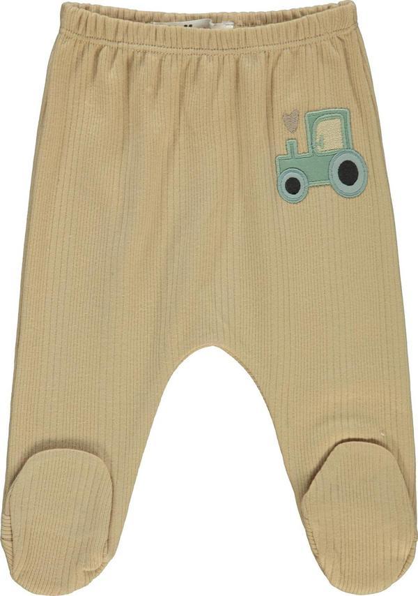 Civil Baby Erkek Bebek Patikli Tek Alt 1-6 Ay Sütlükahve - Image 1