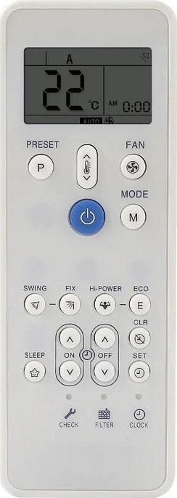 Toshiba RAS-18J2FVG-TR Konsol Tipi Klima Kumandası - Image 1