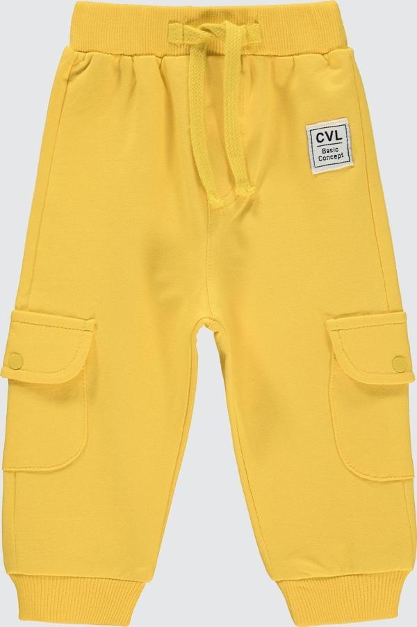 Civil Baby Erkek Bebek Patiksiz Tek Alt 6-18 Ay Bal Sarısı - Image 1