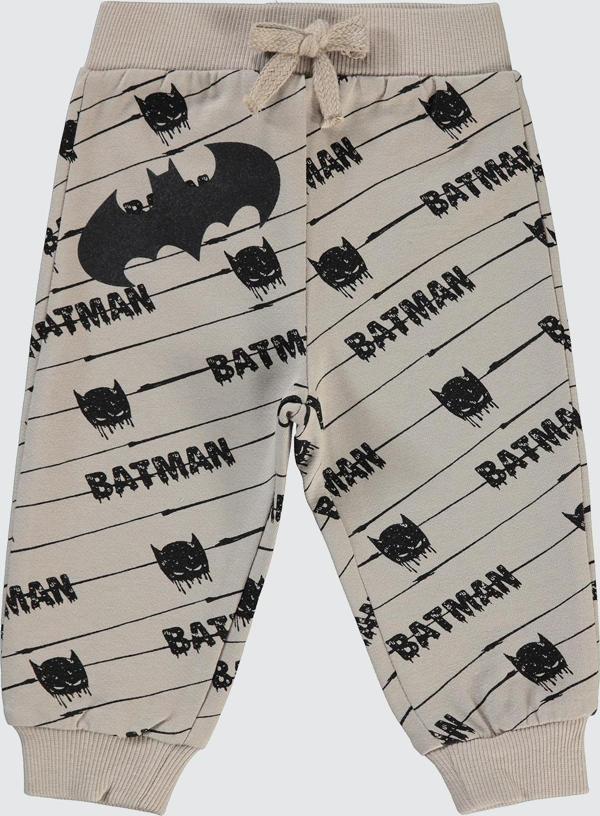 Civil Baby Batman Erkek Bebek Eşofman Altı 6-18 Ay Açık Bej - Image 1