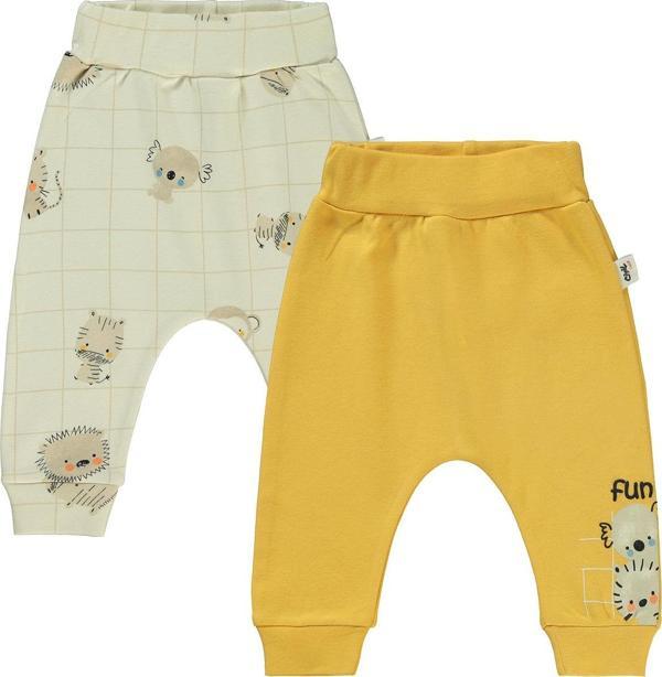 Civil Baby Erkek Bebek 2'li Patiksiz Tek Alt 6-18 Ay Hardal - Image 1