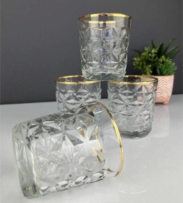 6'lı Kristal Meşrubat Bardağı 300 ml - Image 1