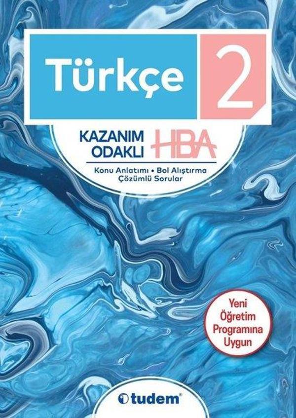 2.Sınıf Türkçe Kazanım Odaklı Hepsi Bir Arada-Yeni Öğretim Programına Uygun - Tudem Yayınları - Ders Kitapları - Image 1
