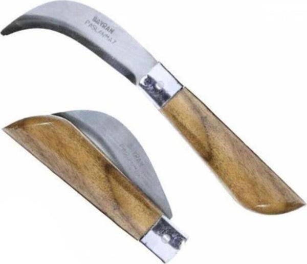 Aşı Bıçağı Bağ Bıçağı Paslanmaz Ceviz Aşı Bıçağı 22 cm No:3 - Image 1