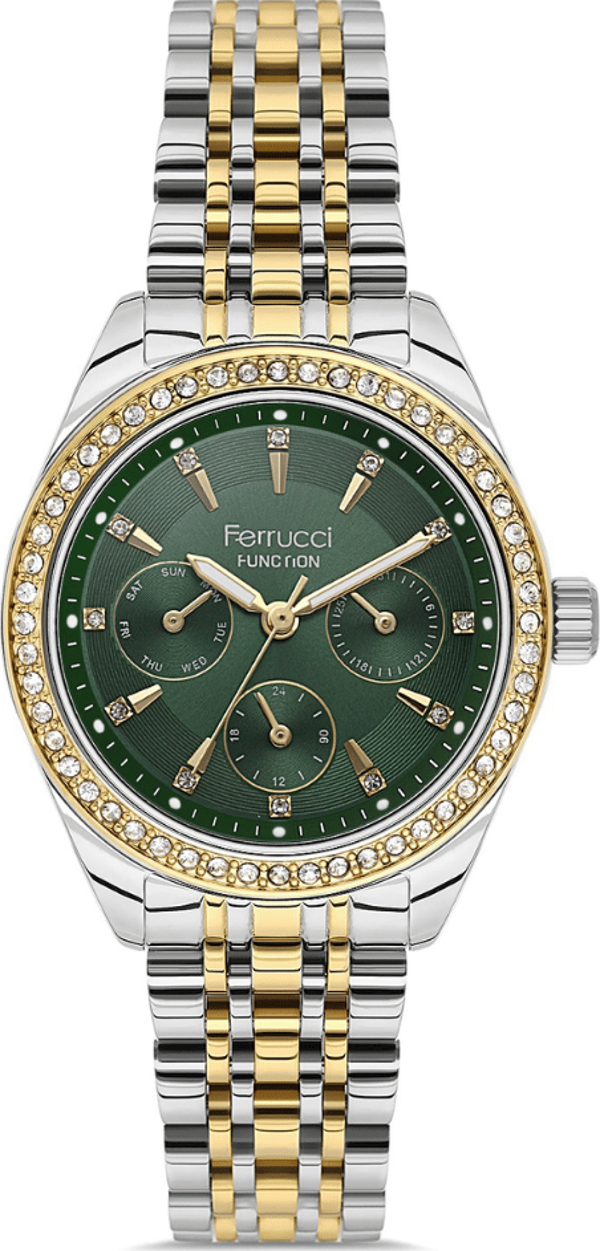 Ferrucci FER.03576M.06 Çelik Kordon Kadın Kol Saati - Image 1
