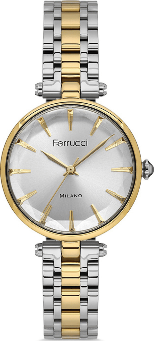 Ferrucci FER.03590M.02 Çelik Kordon Kadın Kol Saati - Image 1