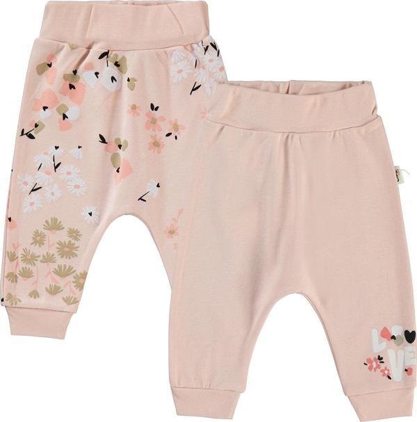 Civil Baby Kız Bebek 2'li Patiksiz Tek Alt 6-18 Ay Pudra Pembe - Image 1