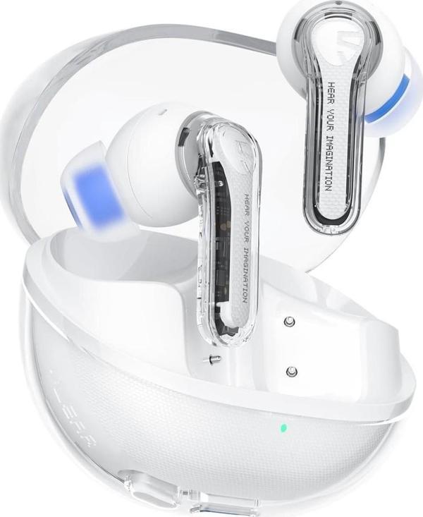 Soundpeats Clear Beyaz TWS Kulak İçi Bluetooth Kulaklık - Image 1