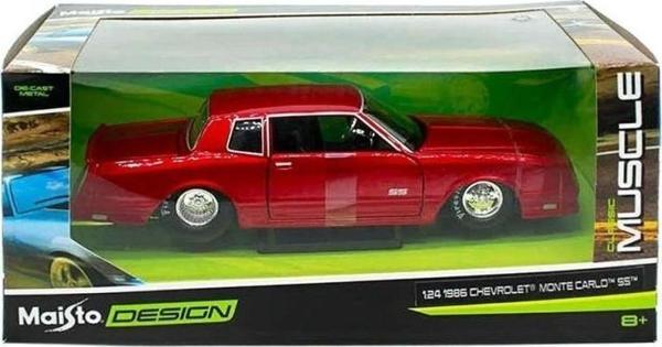 NessiWorld MAY 32530 1:24 1986 Chevrolet Monte Carlo SS -Necotoys - Image 1