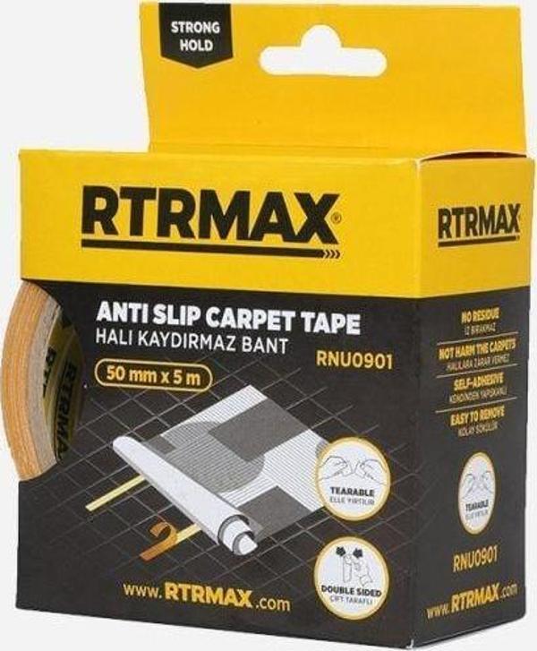 RNU0901 Çift Taraflı Halı Kaydırmaz Bant 50 mm x 15 mt - Image 1