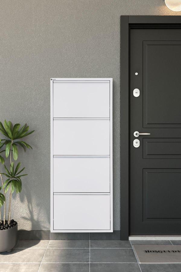 Arpelia Metal Ayakkabılık 4’Lü - Image 1