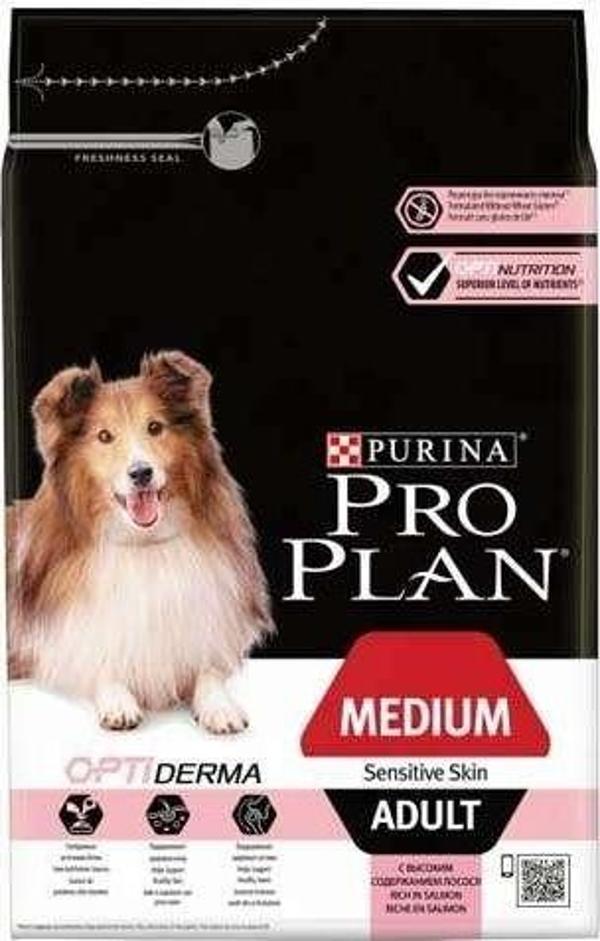 Pro Plan Sensitive Somonlu Yetişkin Hassas Köpek Maması 3 kg - Image 1