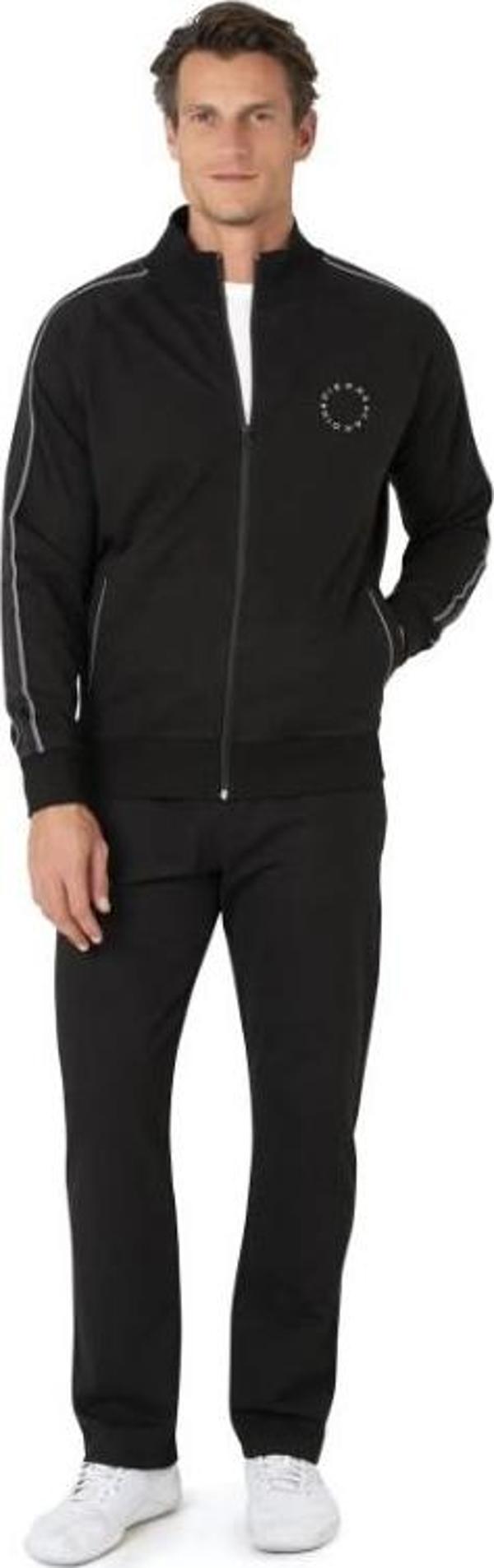 Pierre Cardin Erkek Şerit Detaylı Klasik Eşofman Takımı - Image 1