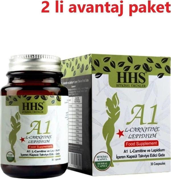 A1 L-carnitine Lepidium Bitkisel Diyet Kapsül 2 Adet - Image 1