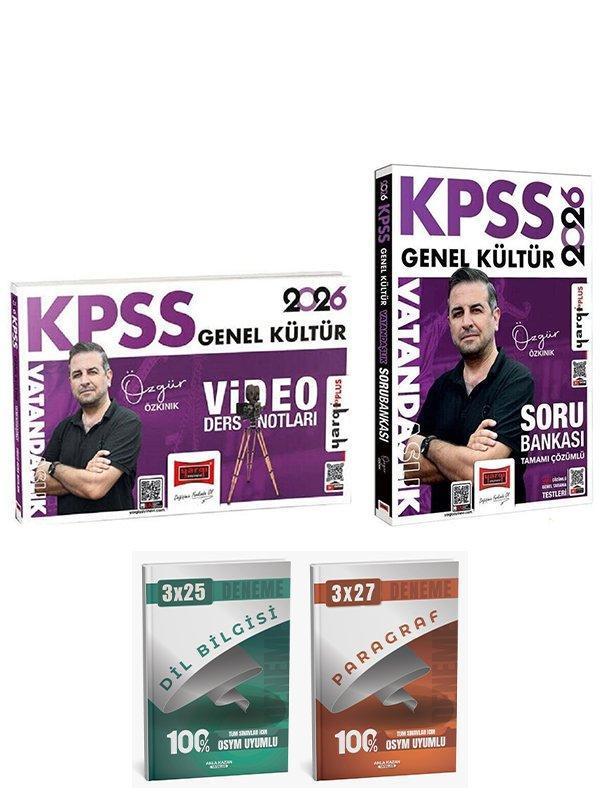 Yargı 2026 KPSS Vatandaşlık Video Ders Notları + Soru Bankası 2 li Set  Anla Kazan Deneme - Yargı Yayınları - Image 1