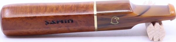 Şahin 9mm Filtreli 8mm Uçlu Akrilik Saplı Sigara Ağızlığı - Kahverengi - 0763 - Image 1