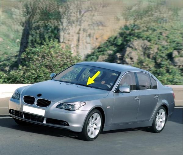 BMW 5 Serisi E60 2004-2010 Ön Sol Sürücü Tarafı Silecek Kolu - Image 1