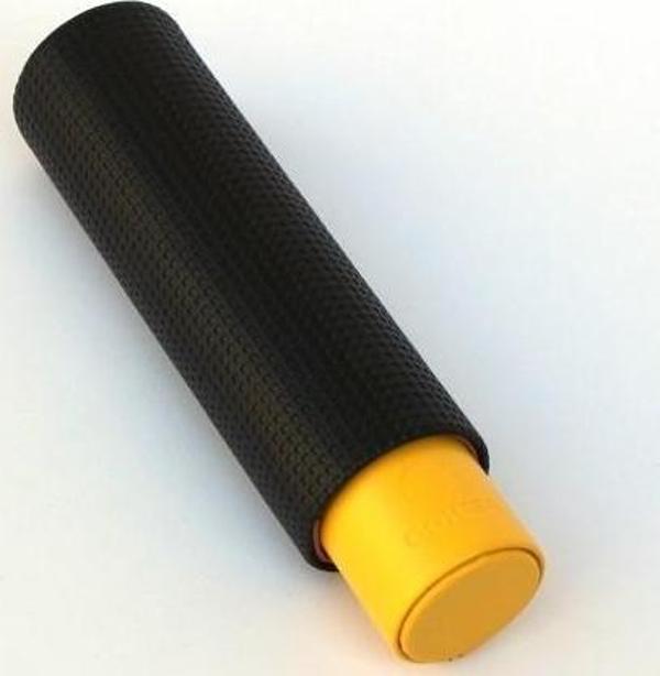 Cohiba Seyahat Humidor / Puro Saklama Kutusu Silindir - Sarı-Siyah - Image 1
