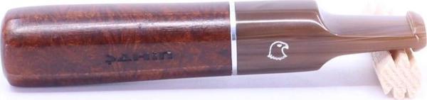 Şahin 9mm Filtreli 8mm Uçlu Akrilik Saplı Sigara Ağızlığı - Kahverengi - 0764 - Image 1