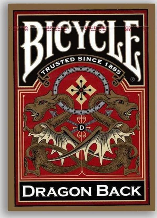 Bicycle Dragon Back Oyun Kartları - Image 1