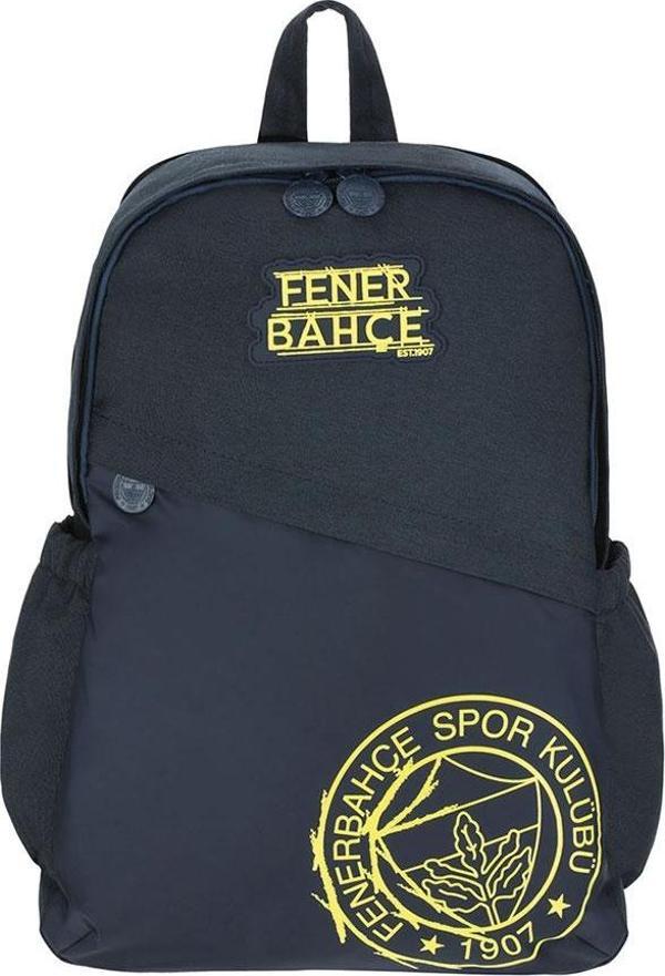 Fenerbahçe Sarı Logo Detaylı Lacivert Sırt Çantası 25737 - Image 1