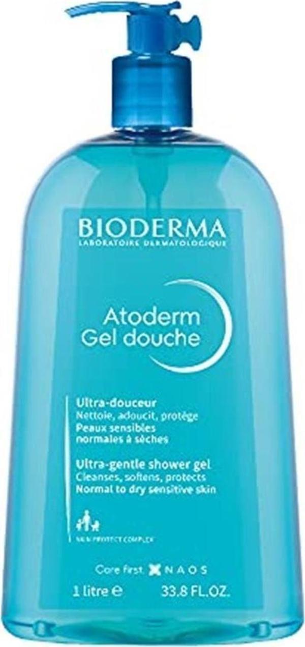 Atoderm Shower Gel Çok Kuru ve Hassas Ciltler İçin Temizleyici Duş Jeli 1lt - Image 1