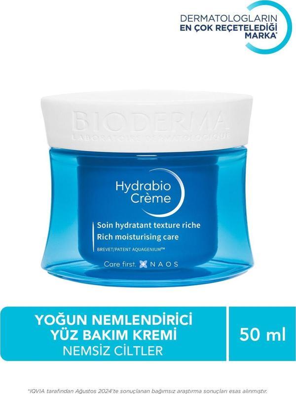 Hydrabio Cream Hyalüronik Asit Niasinamid E Vitamini İçeren Yoğun Nemlendirici Yüz Bakım Kremi 50 ml - Image 1