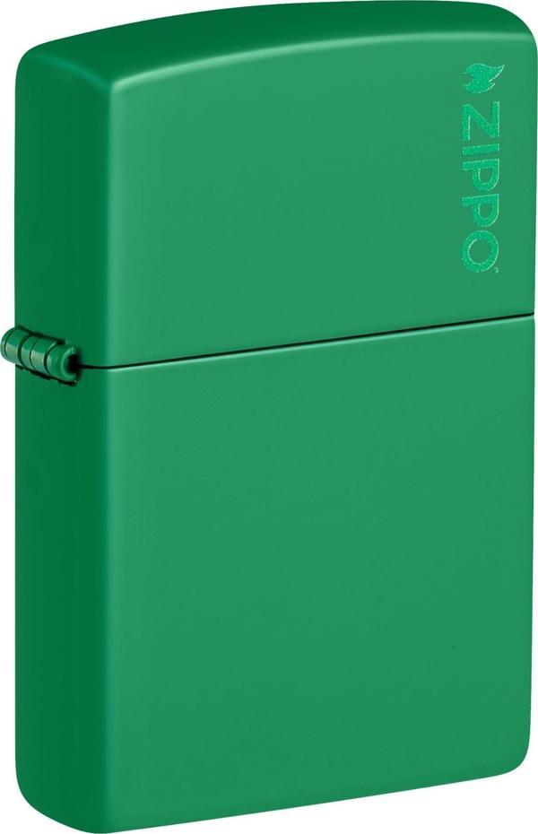 Zippo Green Grass Logo Parlak - Image 1