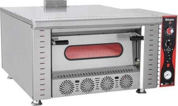 Himaksan Çift Katlı Pizza Fırını Tüplü 4 + 4 Pizza - Image 1