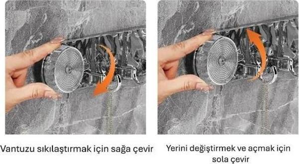 Güçlü Lüks Vantuzlu Askılık - Image 1