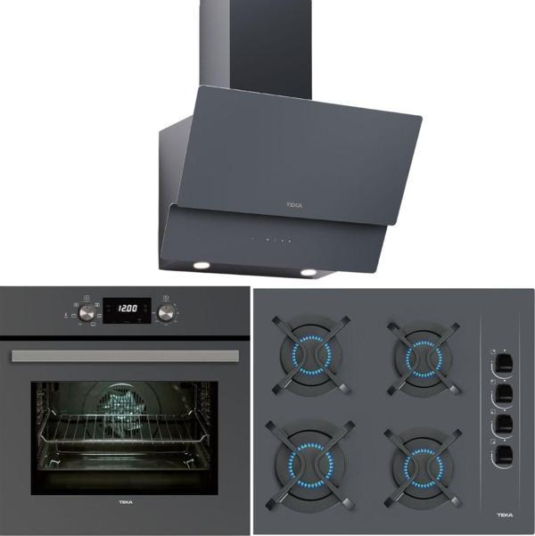 Teka Chef 4 Gri Ankastre Set ( HAK 625 ST BörekŞefim - GBC 64002 KBC ST (E4)-ATV 60 PRO ST) - Image 1