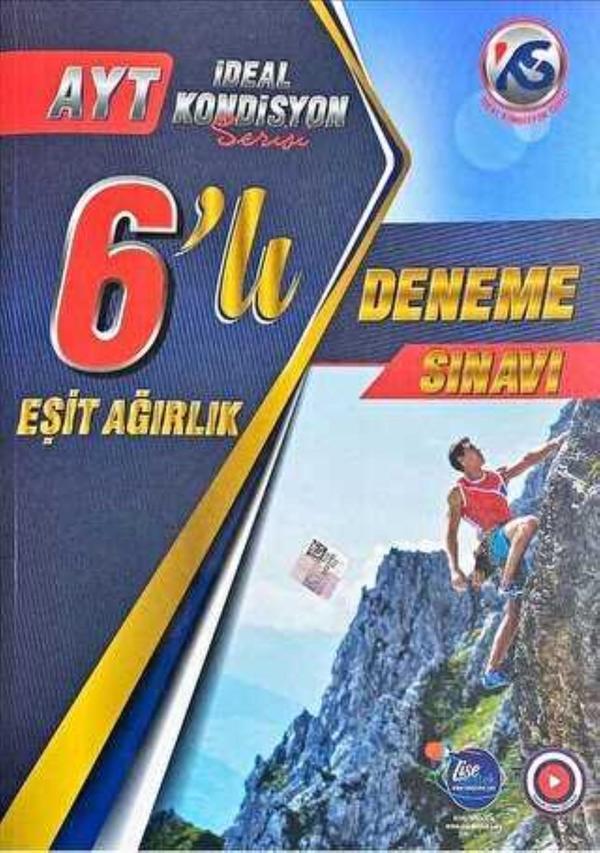 KONDİSYON YAYINLARI AYT EŞİT AĞIRLIK 6 DENEME - Kondisyon Yayınları - Image 1