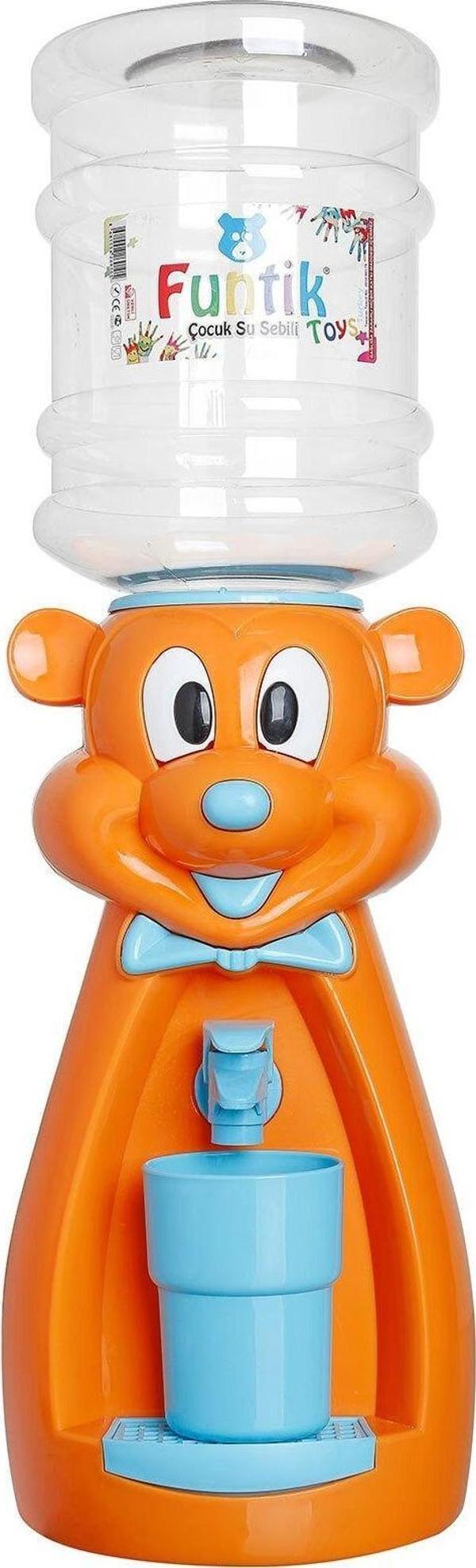 Funtik Toys Funtik Ayı Konsepti Turuncu Çocuk Su Sebili - Image 1