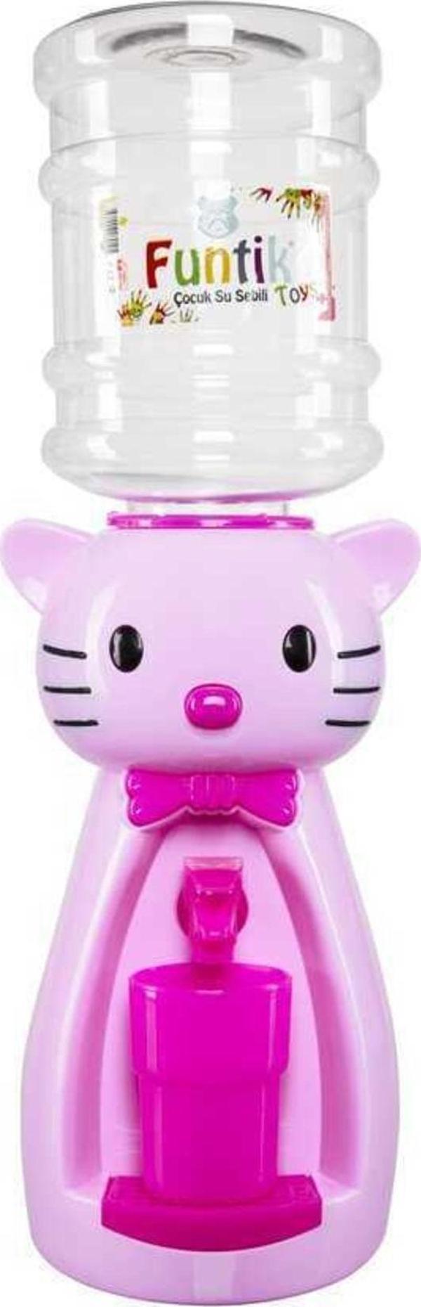Funtik Toys Funtik Kedi Çocuk Su Sebili Pembe - Image 1
