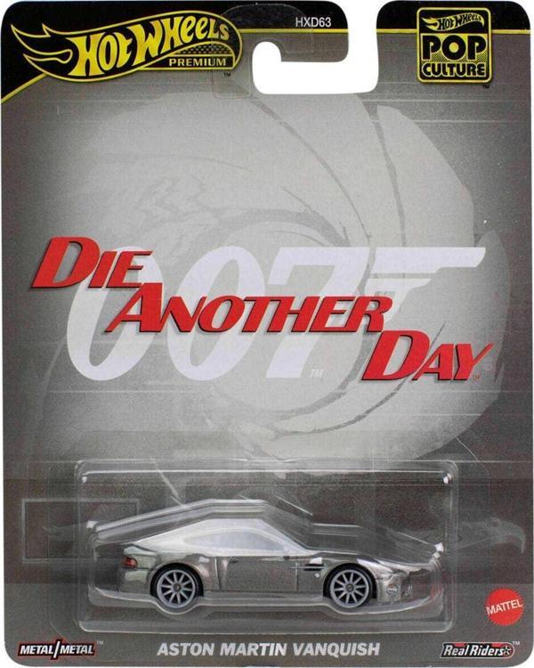 Hot Wheels Pop Culture Premium Arabalar Aston Martin Vanquish HXD63 JBL55 - Image 1