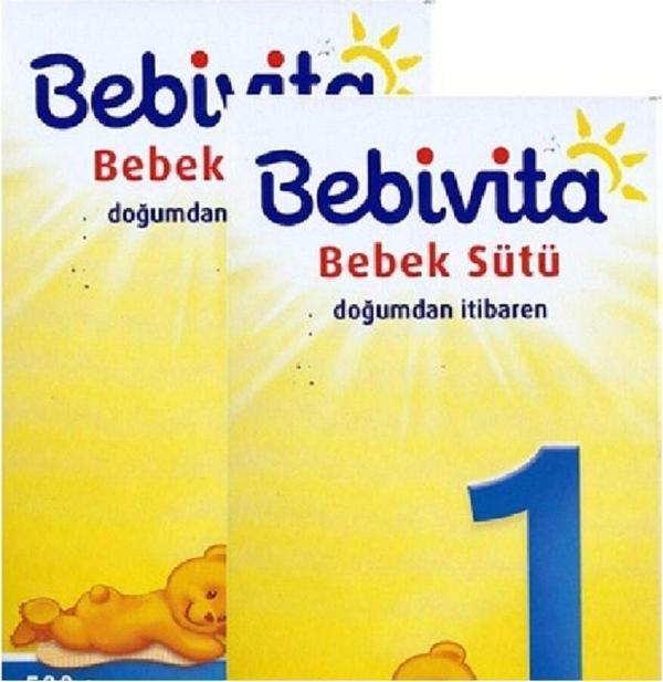 Bebevita 1 Bebek Sütü Doğumdan Itibaren 500 x 2 Adet - Image 1