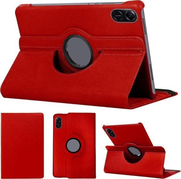 Xiaomi Redmi Pad 2 11 Inç Uyumlu 360° Dönebilen Uyku Modlu Standlı Pu Deri Tablet Kapaklı Kılıf - Image 1
