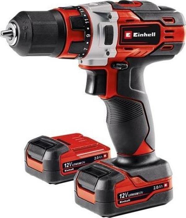Einhell TE-CD 12/1 Lİ Çift Akülü 2 Ah Darbesiz Matkap - Image 1