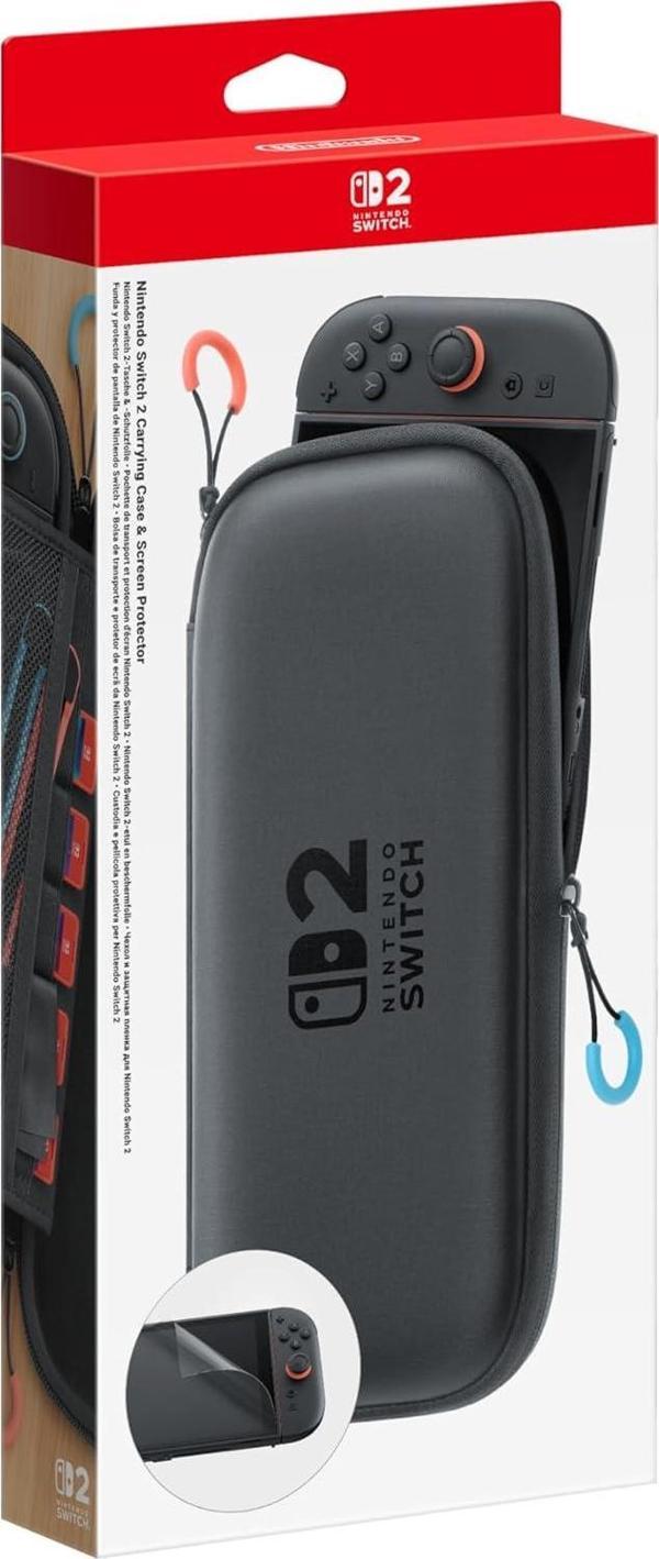 Nintendo Switch 2 Taşıma Çantası ve Ekran Koruyucu Orjinal - Image 1