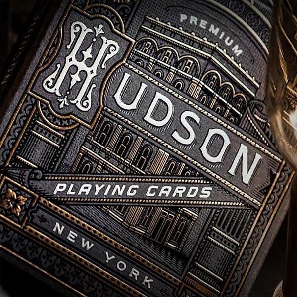 Theory11 Hudson New York Black Edition Oyun İskambil Kartı - Image 1