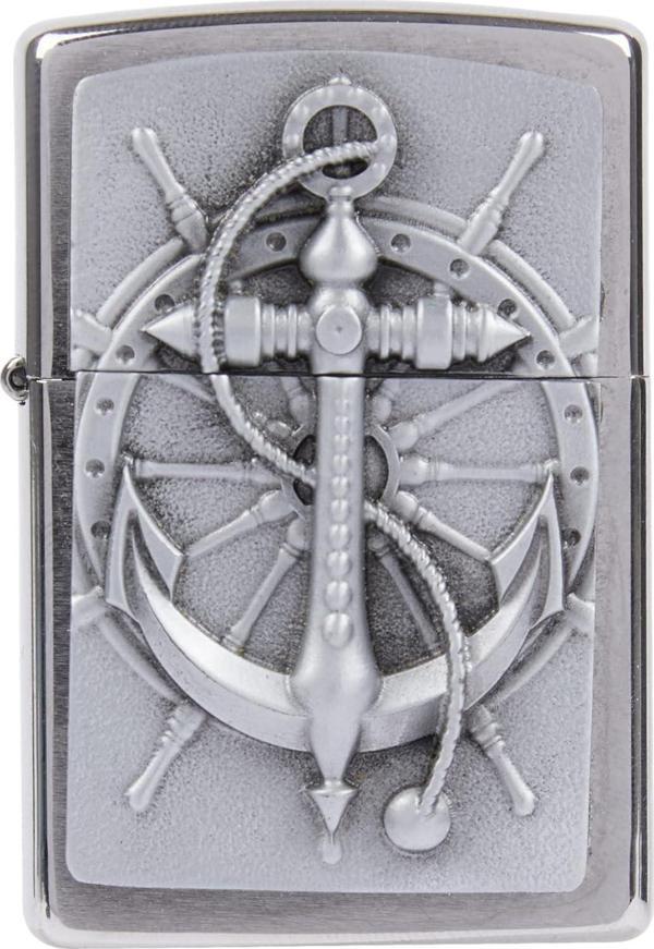 Zippo Nautical Amblem Dizayn Çakmak - Image 1