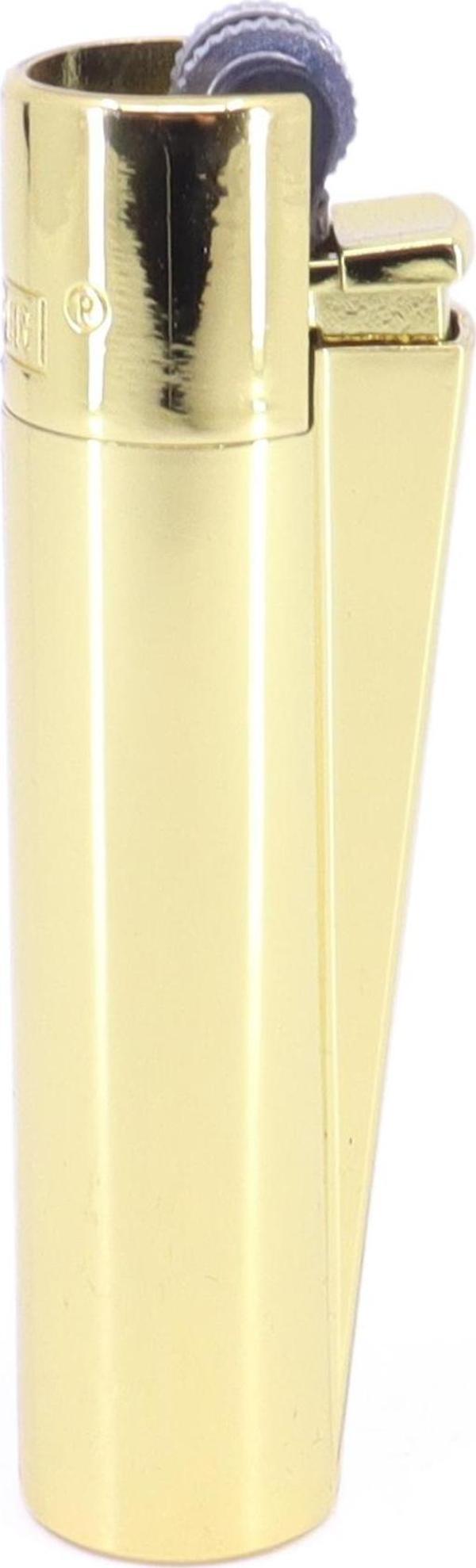 Clipper Özel Kutusunda Metal Çakmak - Parlak Sarı (Polish Gold) - Image 1