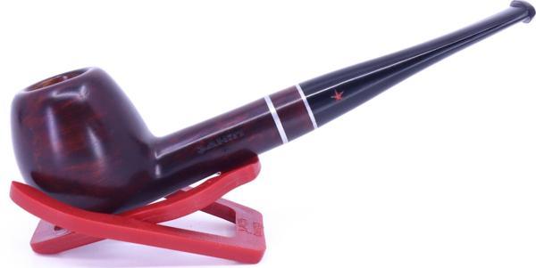 Şahin Kırmızı Yıldız Billiard 9mm Filtreli Ebonit Saplı Pipo 237060-103 Model 2 - Image 1