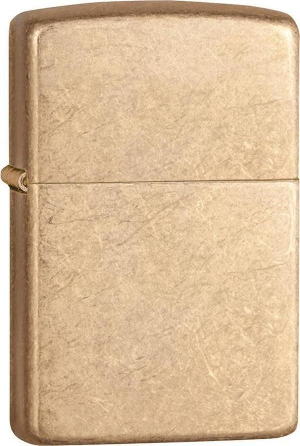Zippo Armor® Kasa Tumbled Brass Dizayn Çakmak - Image 1