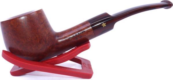 Şahin Sarı Yıldız Bent Pot Mod Ban 3 9mm. Filtreli Akrilik Saplı Pipo 237215 - Image 1