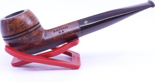Şahin Sarı Yıldız Bulldog 9mm Filtreli Ebonit Saplı Pipo Mod Pet-200 237212 - Image 1