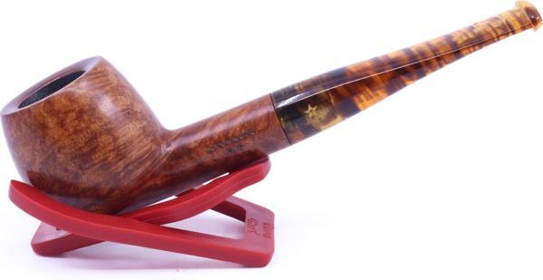 Şahin Sarı Yıldız Prince 9mm Filtreli Akrilik Saplı Pipo-Bari-2 247792 - Image 1