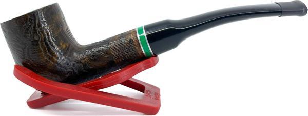 Dapper Half Bent Billiard Briar (Gül Kökü) 9 mm Filtreli El Yapımı Pipo - 2433 - Image 1