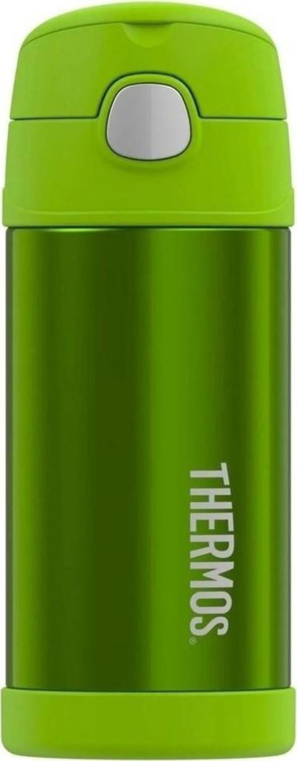 Thermos FUNtainer Pipetli Çocuk Termos 355ml (12 OZ) - Lime - Image 1