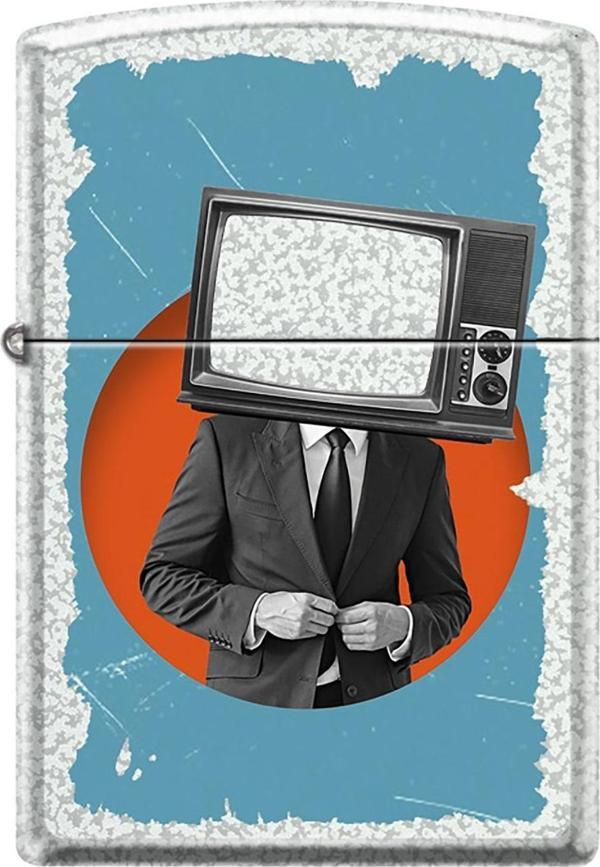 Zippo Retro Tv Head Dizayn Çakmak - Image 1